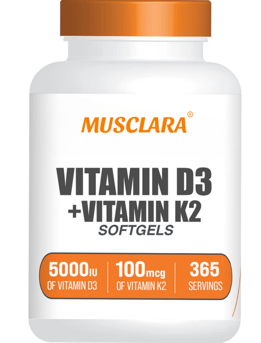 Vitamin D3 + K2 Softgels