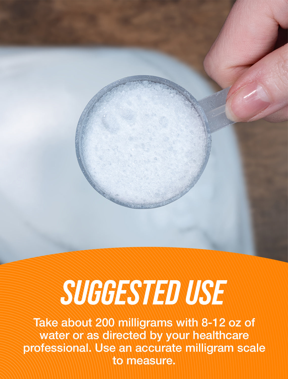 L-Theanine powder suggested use image